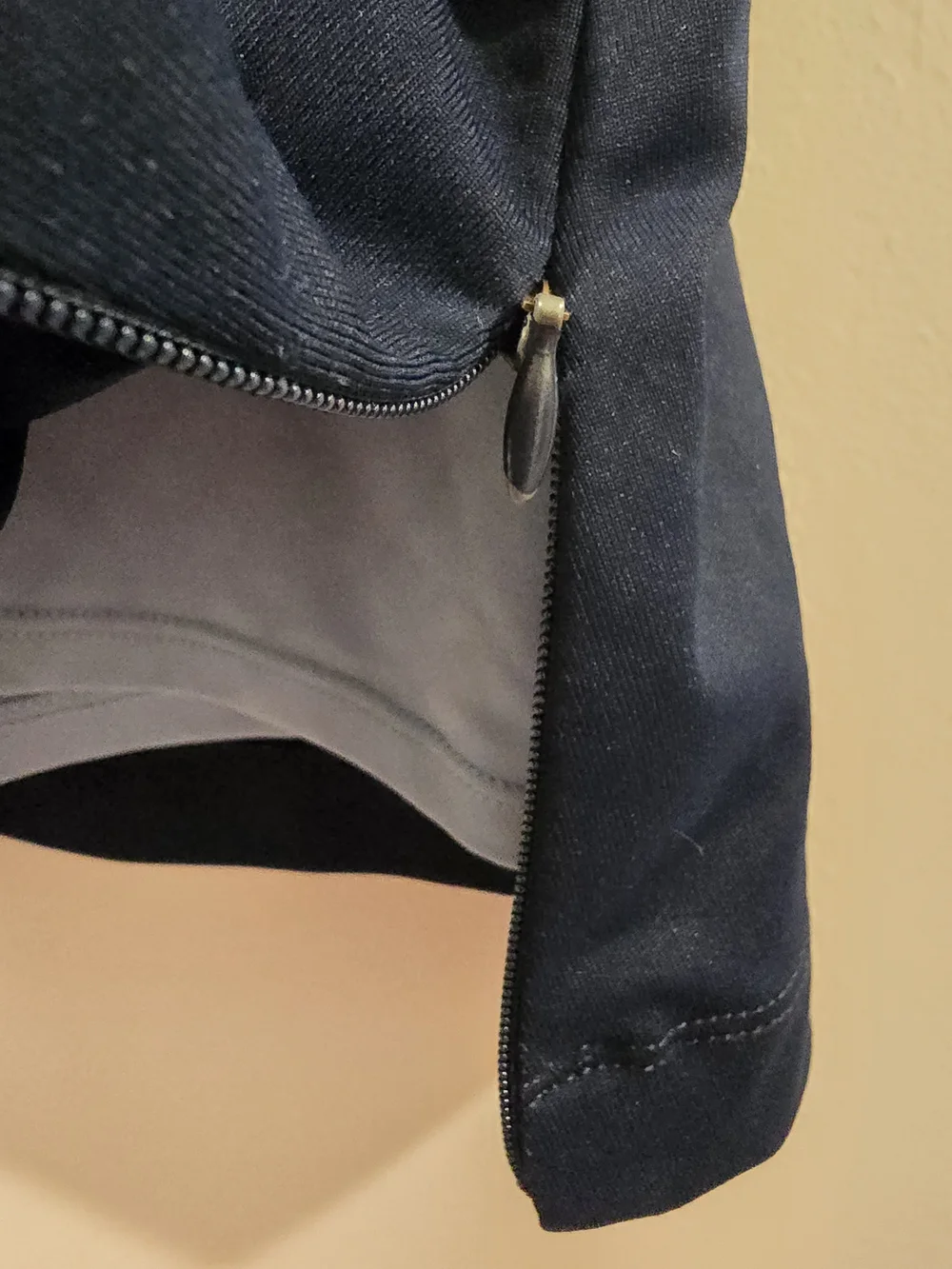 Navy Women's Active Skort with Side Zip